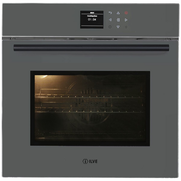 ILVE 76cm Pyrolytic Electric Built-in Oven 760SPYTCGV-Carton Damaged