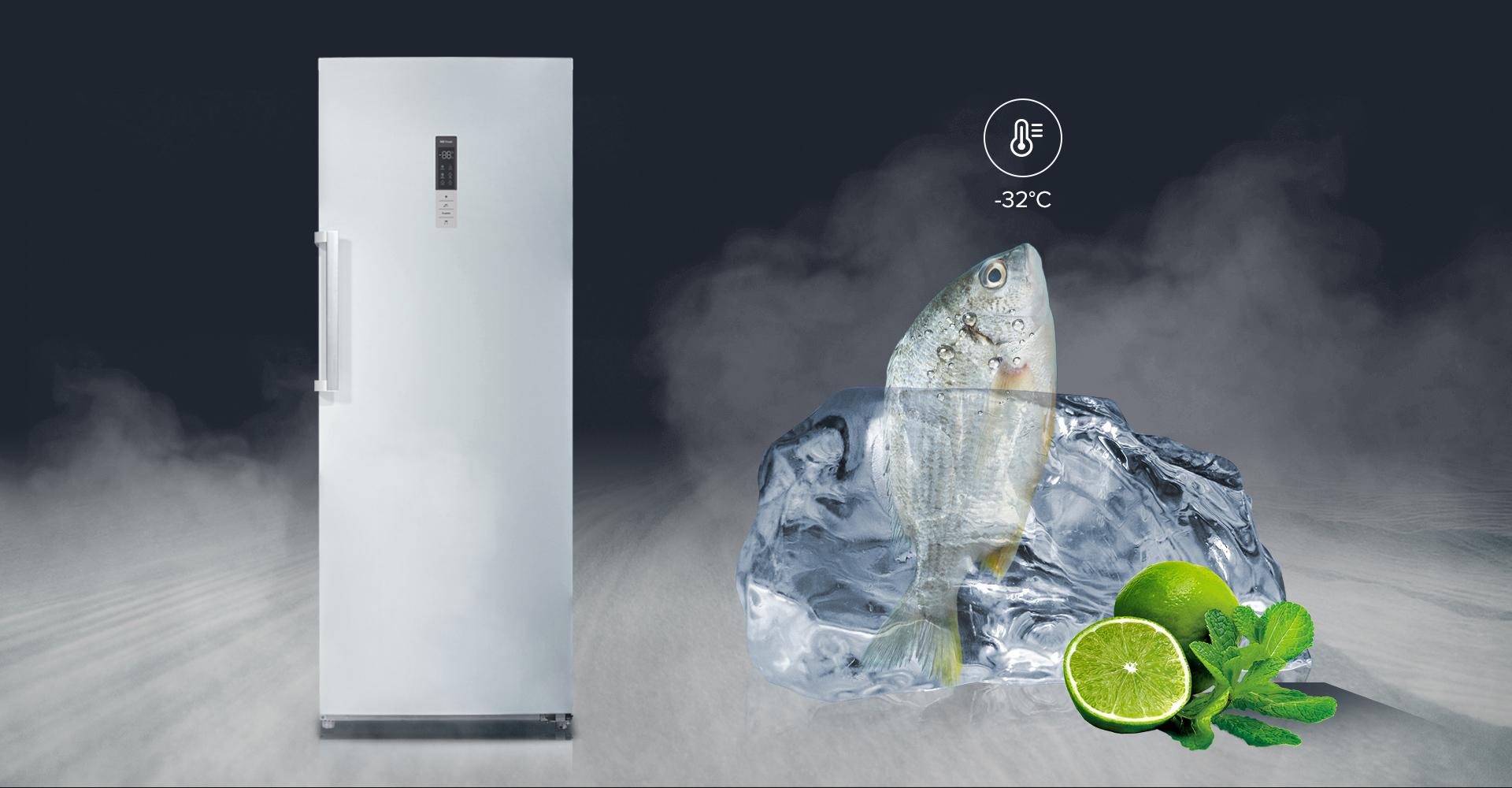 Brand New CHiQ CSH380NWR3 380L Frost Free Hybrid Upright Freezer