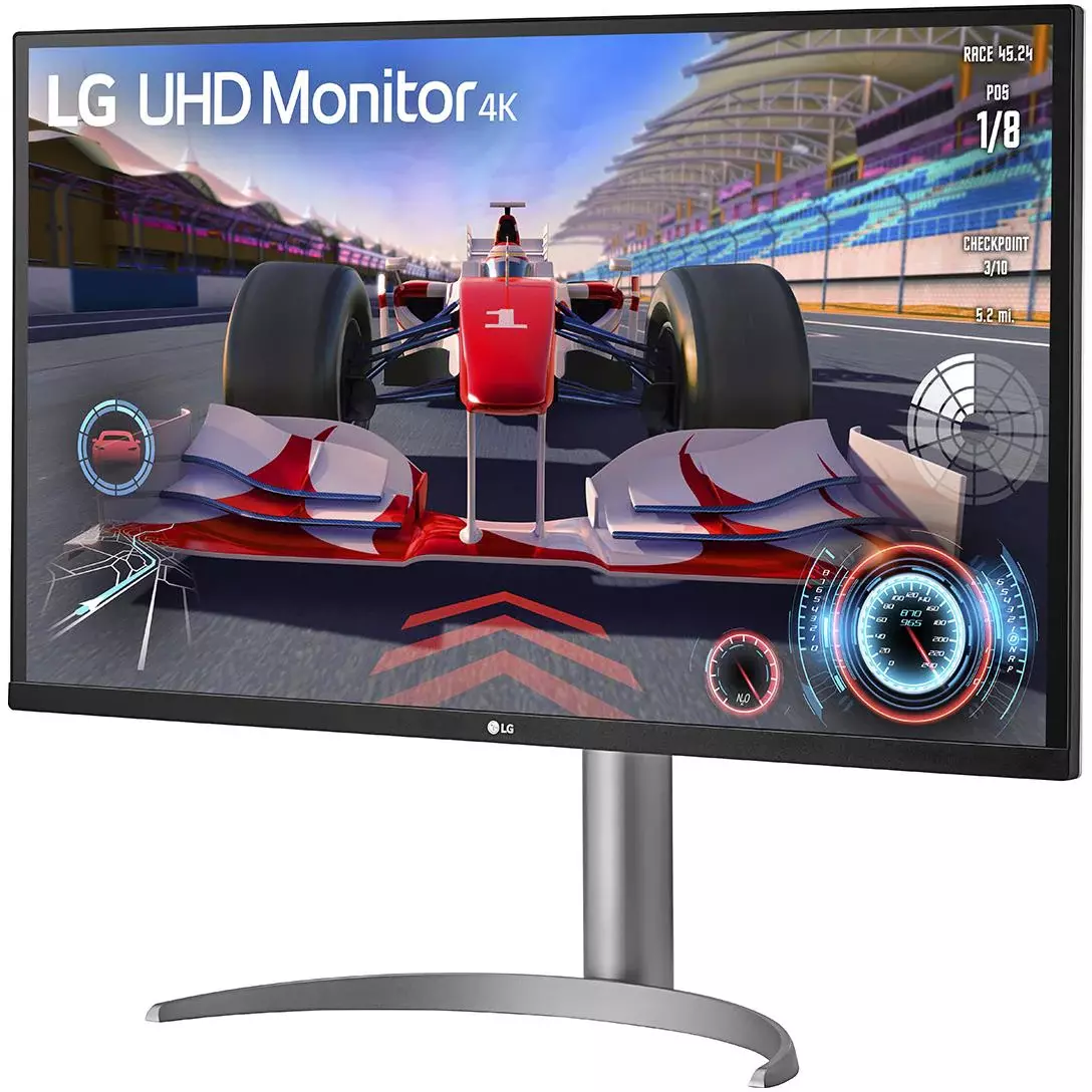 LG 27” 4K UHD 144Hz Ergonomic Gaming Monitor 27UQ750 - Carton Damaged