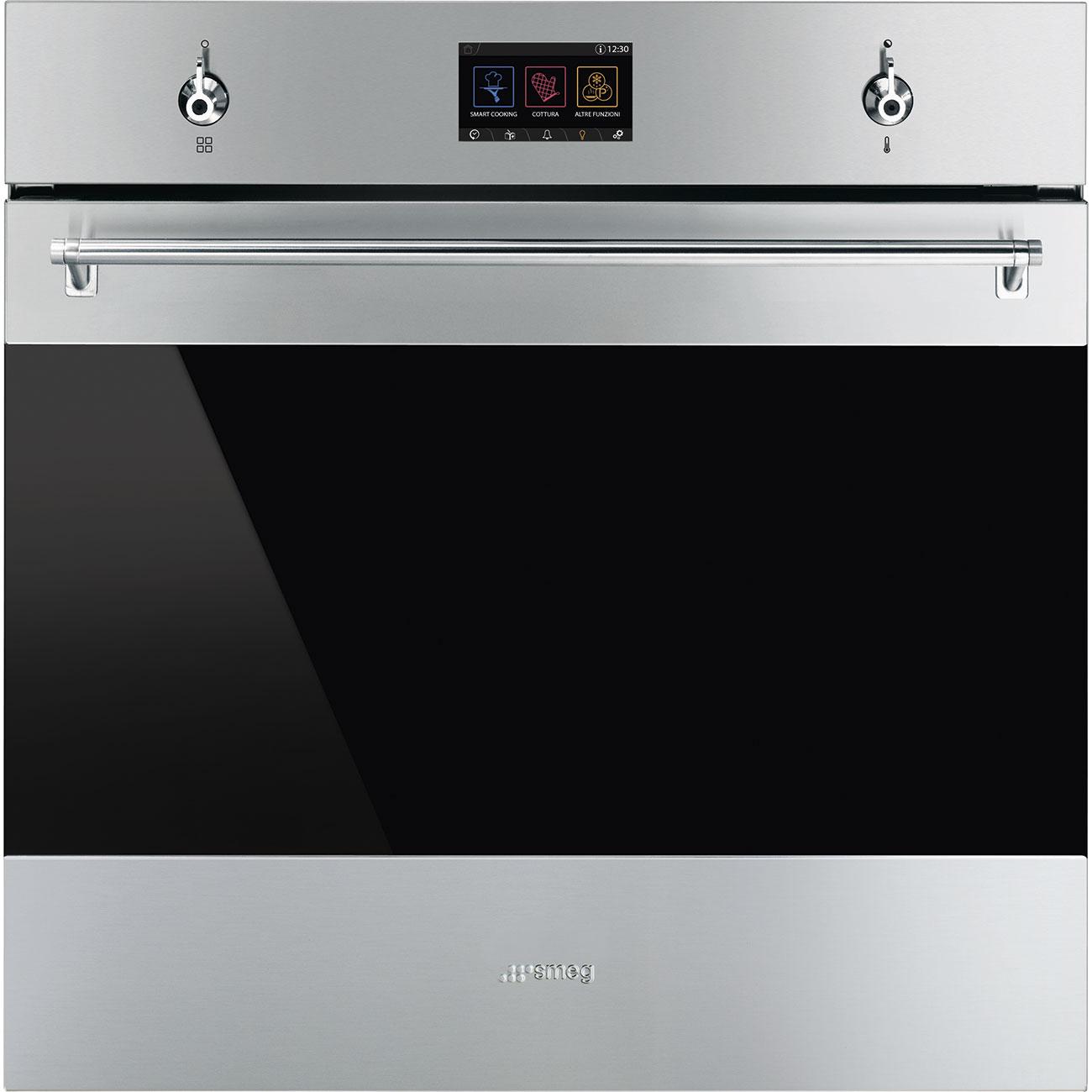 Smeg 60cm Classic Thermoseal Pyrolytic Built-In Oven SFPA6303TPX - Carton Damaged