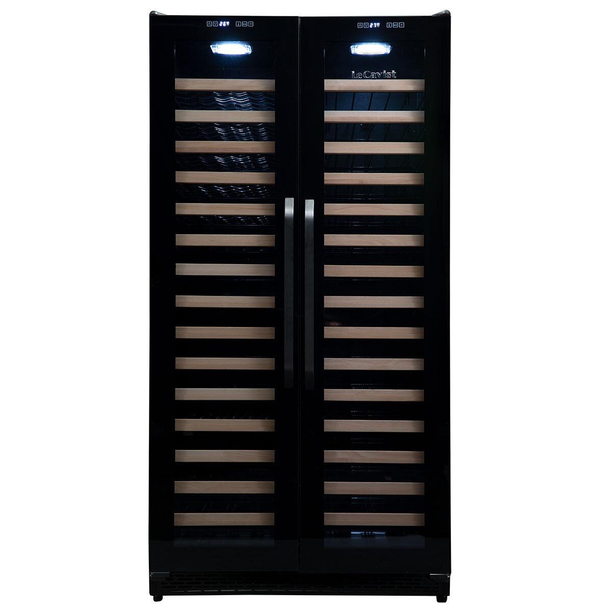 Lecavist 188 Bottle Dual Zone Wine Fridge LCS200VN2Z2D_Factory seconds