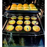 Kleenmaid 60cm 82L 15 Function Black Glass Oven_OMF6040K_ Carton Damaged