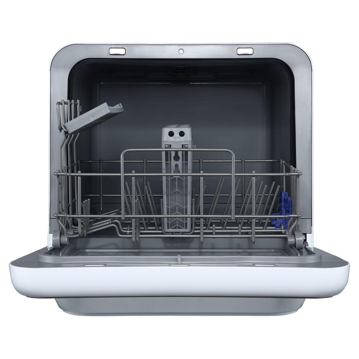 Midea MDWMINIW 5L Tank Mini Benchtop Dishwasher White - Factory Seconds