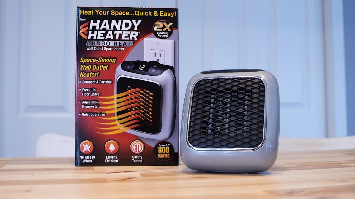 Handy Heater Pure Warmth Ceramic Space Heater - Carton Damaged
