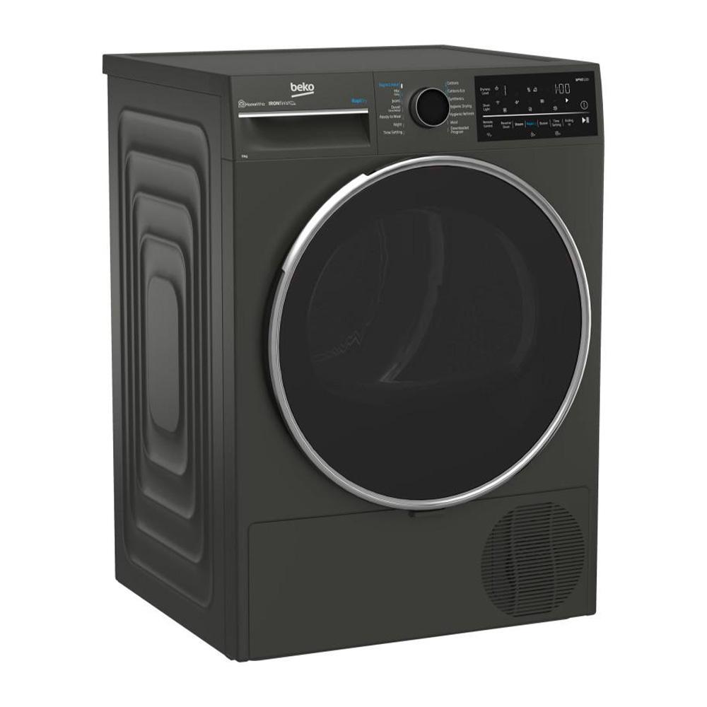 Beko 9kg Heat Pump Dryer Graphite with Steam and WiFi BDPB904HG - Factory Seconds 2nd