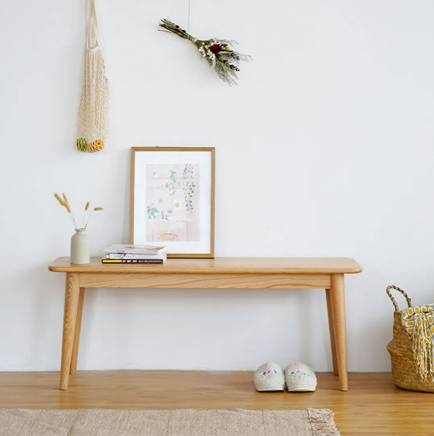 Miller Oak Bench 135 x 35 x 45 CM