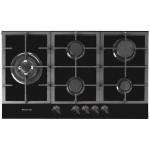 Artusi 90cm Tempered Black Glass Cooktop CAGH9000B_Carton Damaged