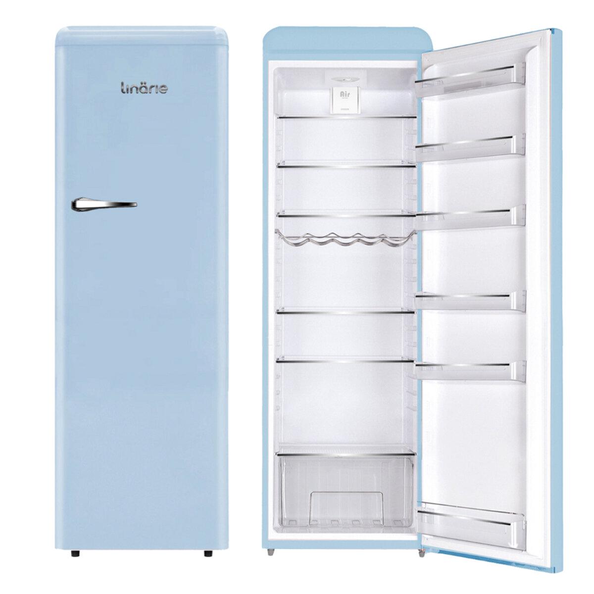 Linarie 328L Single Door Retro Larder Fridge Blue LK335LBLUE- Factory Seconds