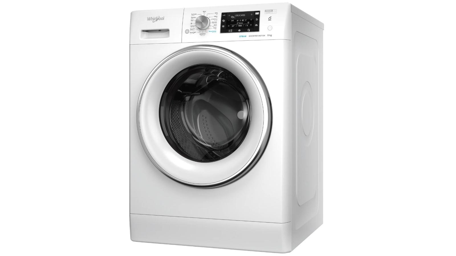 Whirlpool 10kg FreshCare+ Front Load Washing Machine_FDLR10250 - Carton Damaged