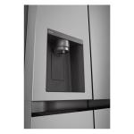 LG 635L Side by Side Fridge with Non-Plumbed Ice & Water Dispenser-GS-N600PL_ Carton Damaged