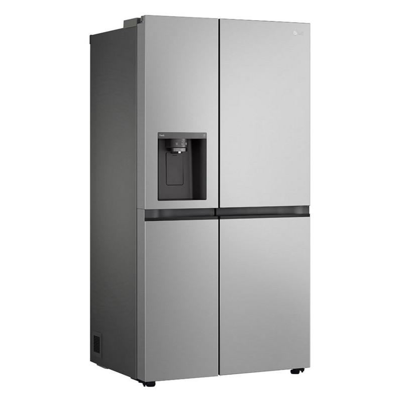 LG 635L Side by Side Fridge with Non-Plumbed Ice & Water Dispenser-GS-N600PL - Factory Seconds