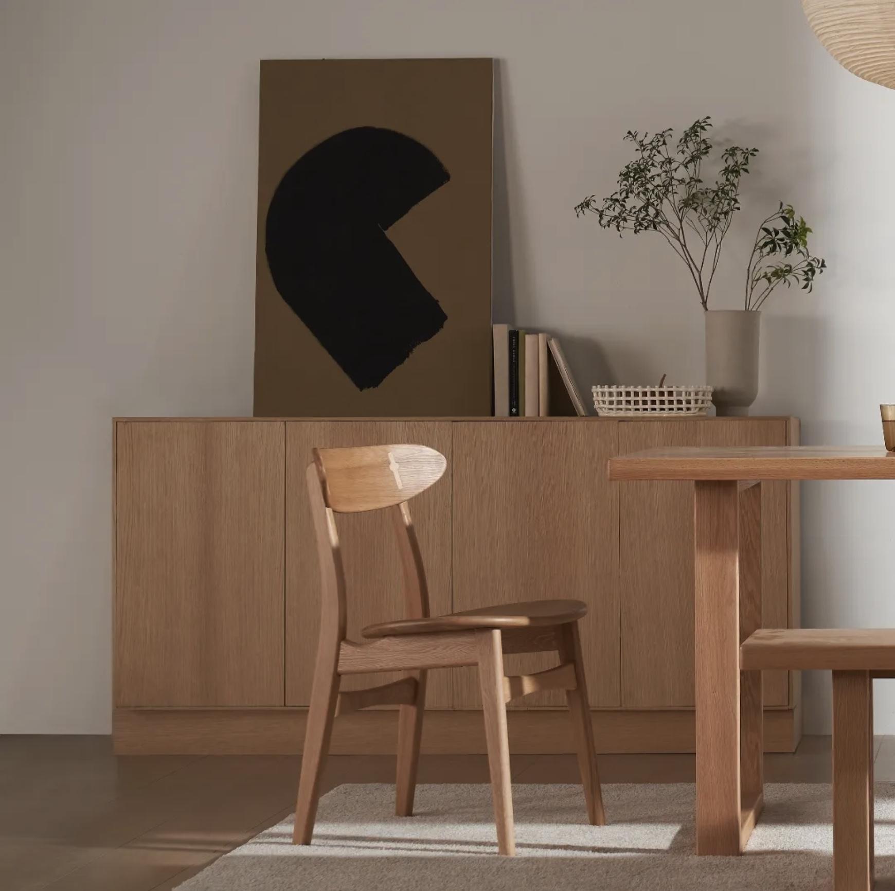 Hans Oak Dining Chair