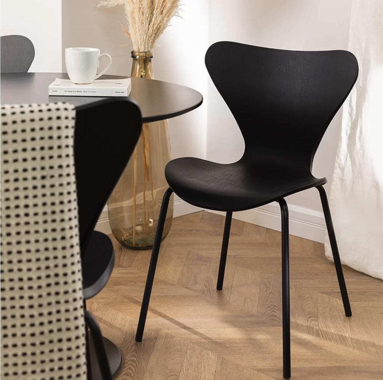 Seven Dining Chair - Black