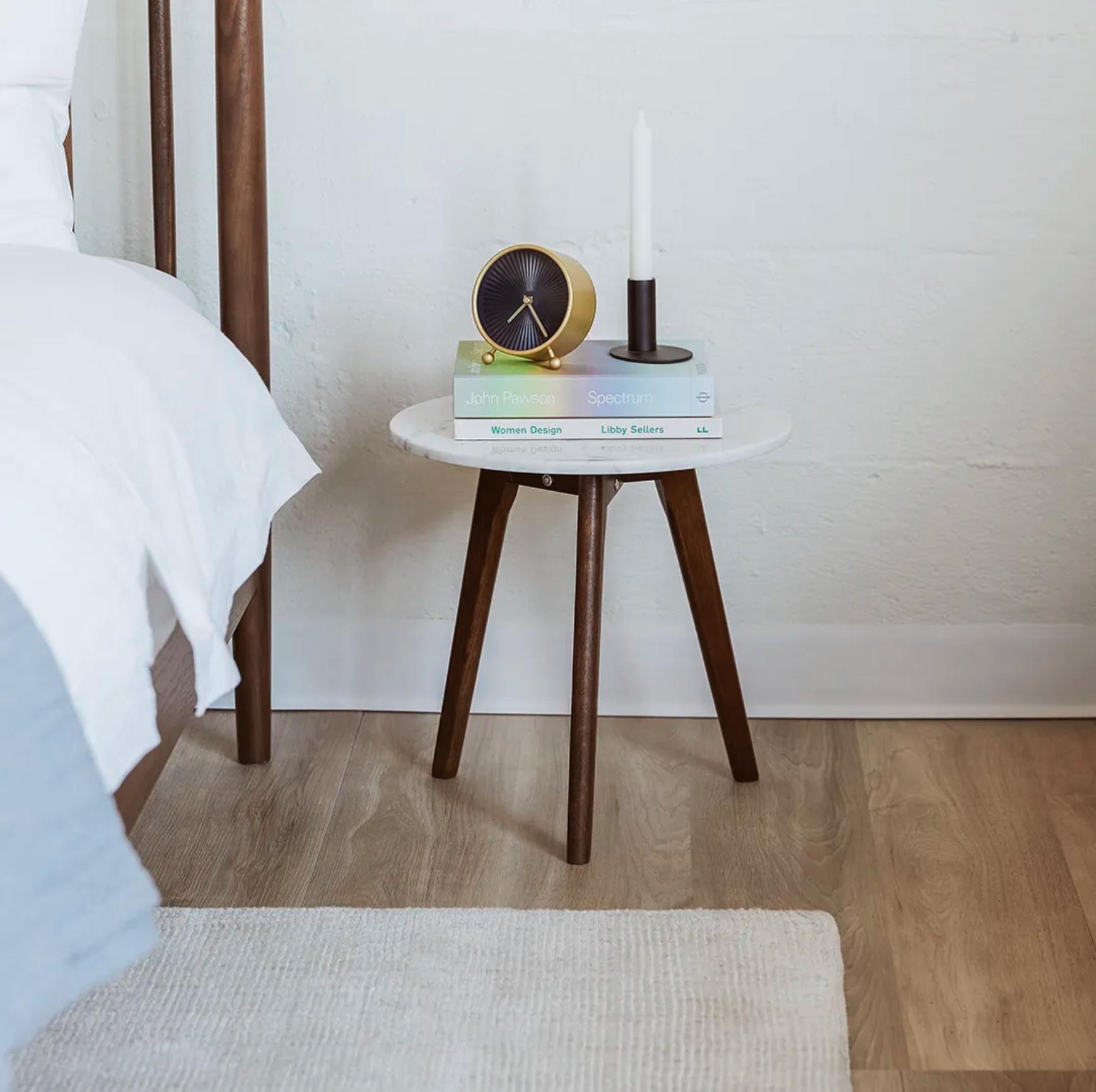 Alphs Marble Side Table - Walunt