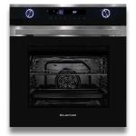 Kleenmaid 60cm 82L Black Krystal Glass And Stainless Steel Built-In Multifunction Oven_OMF6040X_ Carton Damaged