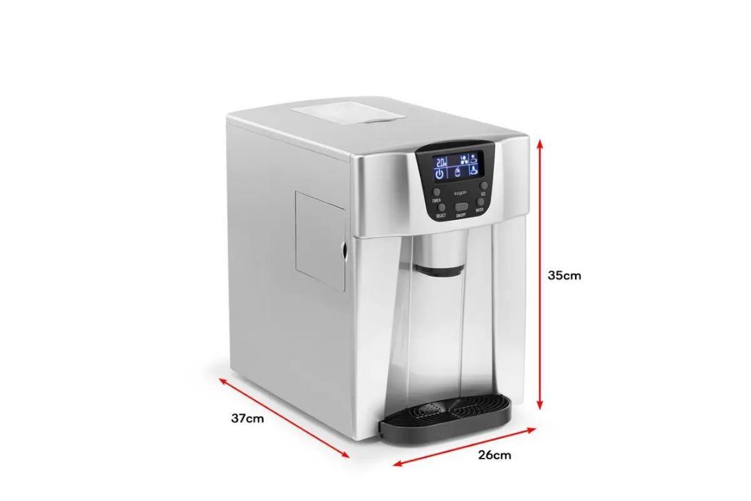 Kogan 12kg Ice Cube Maker & Water Dispenser KA2ICDISPSA - Carton Damaged