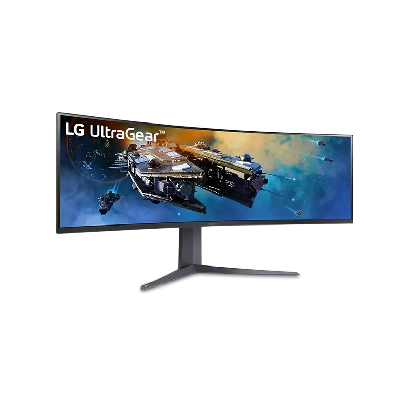 LG UltraGear 45in QHD VA 200Hz FreeSync Premium Pro Curved Gaming Monitor 45GR75DC-B - Factory Seconds