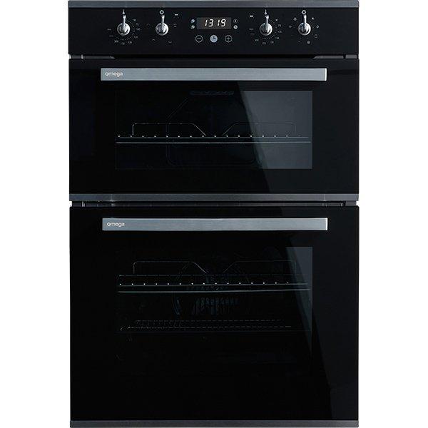 OMEGA 60cm 102L 8 Function Double Oven ODO684X - Carton Damaged