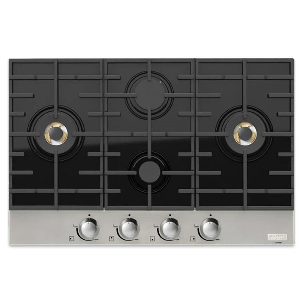 Omega Neil Perry 90cm Glass Gas Cooktop NG/LPG Model NPC90G - Carton Damaged