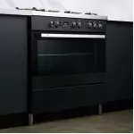 Omega 90cm 9 Function Freestanding Dual Fuel Oven OF910FXCOM - Carton Damaged