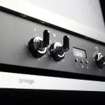 Omega 90cm 9 Function Freestanding Dual Fuel Oven OF910FXCOM - Carton Damaged
