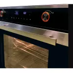 Kleenmaid 60cm 82L 15 Function Black Glass Oven_OMF6040K_ Carton Damaged