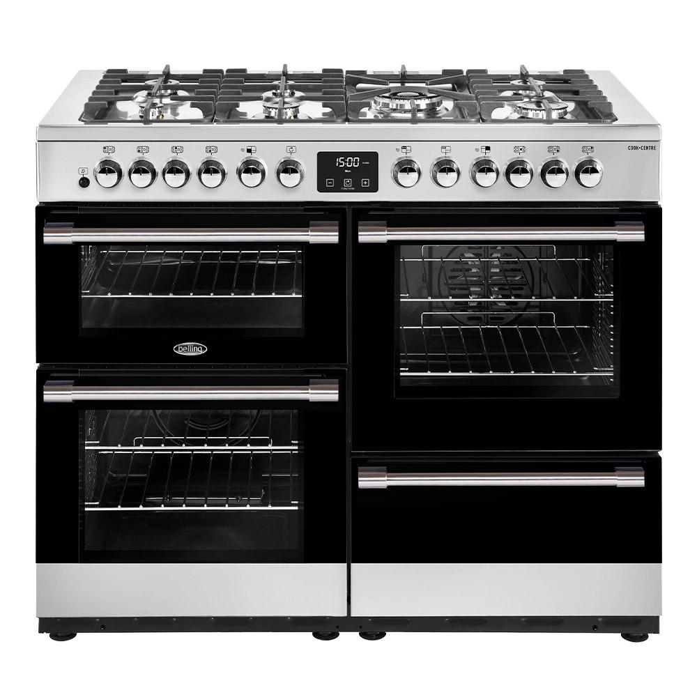 Belling BCC900DFSS 90cm CookCentre Deluxe Dual Fuel Range Cooker Stainless Steel - Carton Damaged