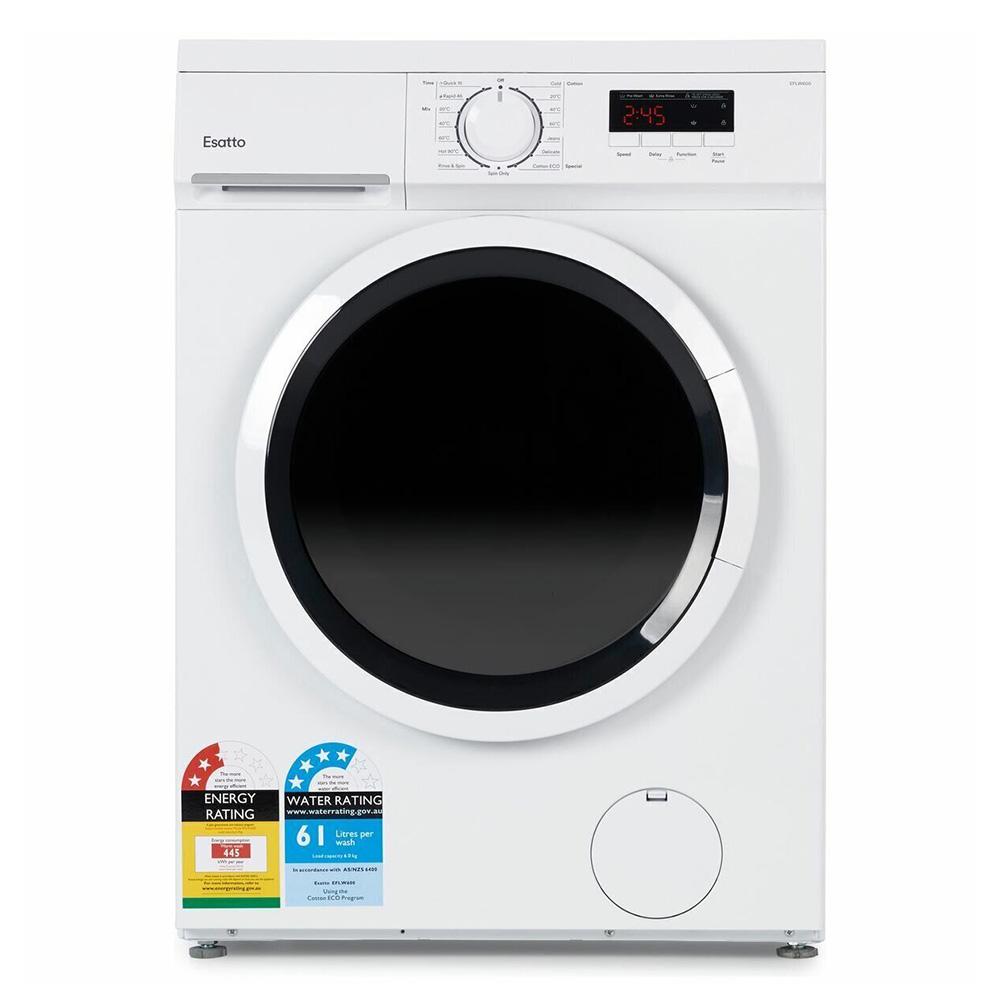 Esatto 6kg Front Load Washing Machine EFLW600 - Carton Damaged