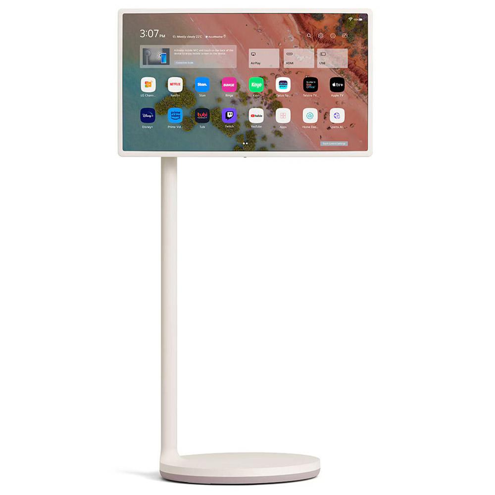 LG 27ART10AKPL StanbyME 27-inch Portable FHD Smart Touch Screen - Factory Seconds