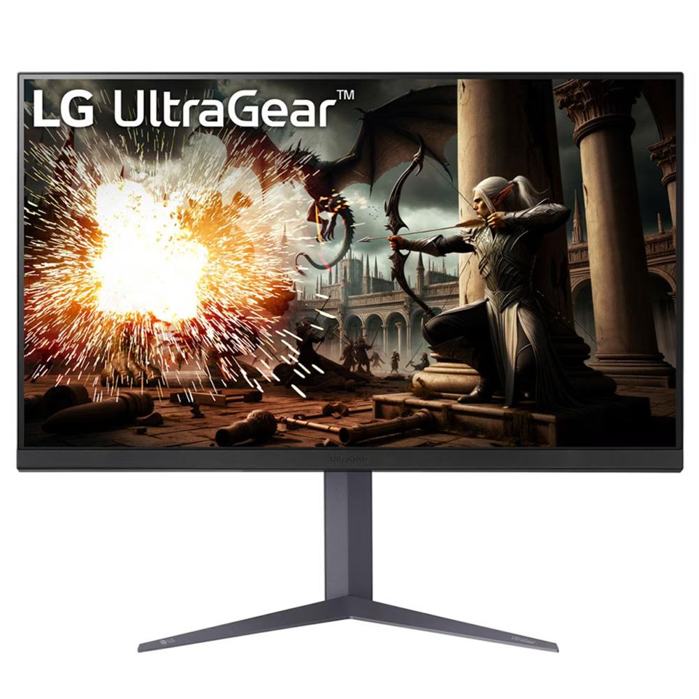 LG 32GS75Q-B 32-inch UltraGear 180Hz 2K QHD 1ms HDR400 G-Sync IPS Gaming Monitor - Carton Damaged