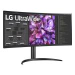 LG 34WQ75C-B 34-inch UltraWide QHD IPS Type-C Curved Monitor - Carton Damaged