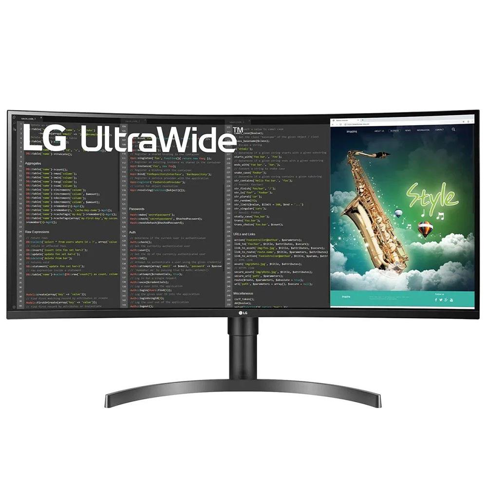 LG 35WN75C 35-inch UltraWide QHD HDR VA Curved Monitor - Factory Seconds