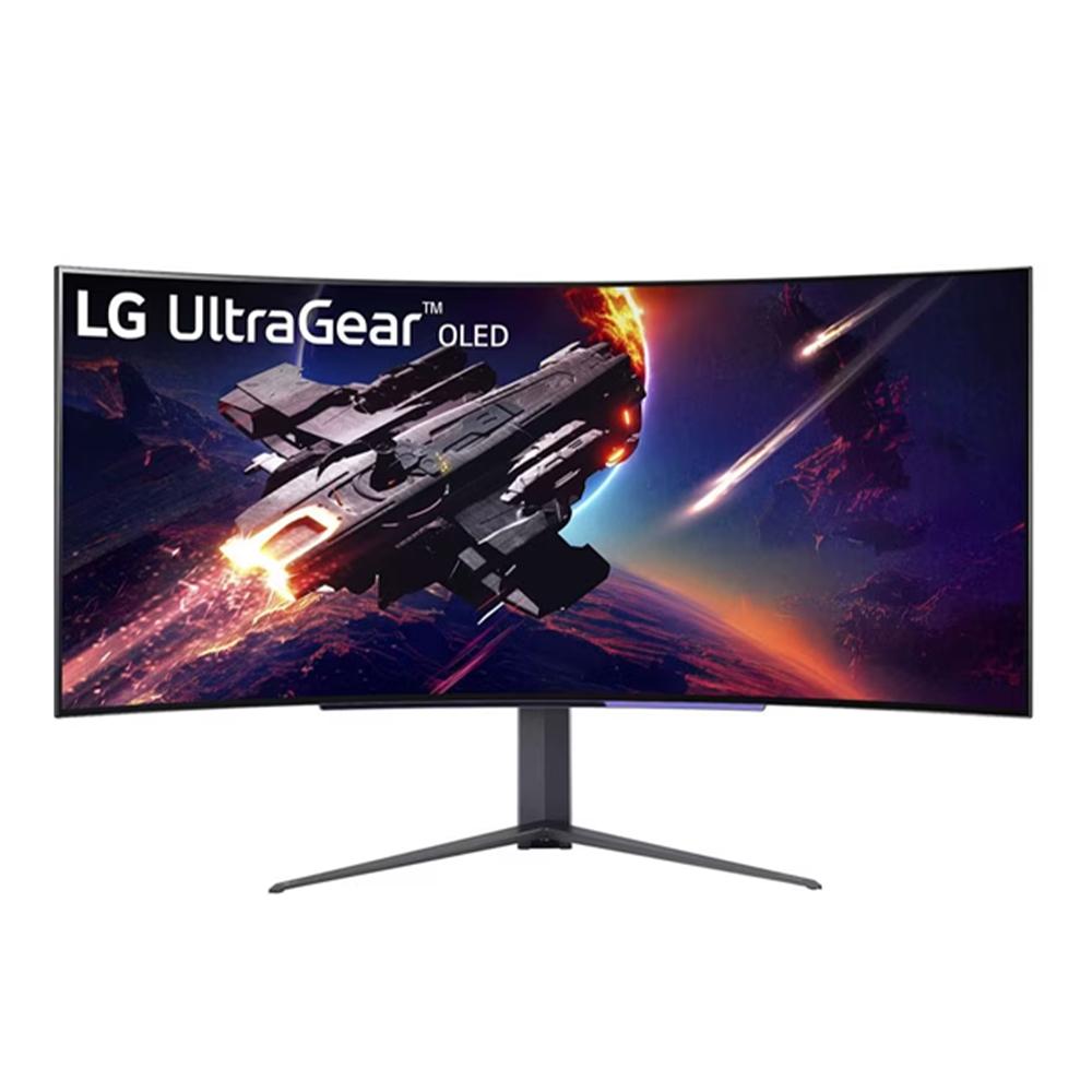 LG 45GR95QE-B 45-inch UltraGear 240Hz Curved OLED Gaming Monitor - Factory Seconds