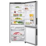 LG GB-455PL 454L Bottom Mount Refrigerator with Door Cooling - Factory Seconds