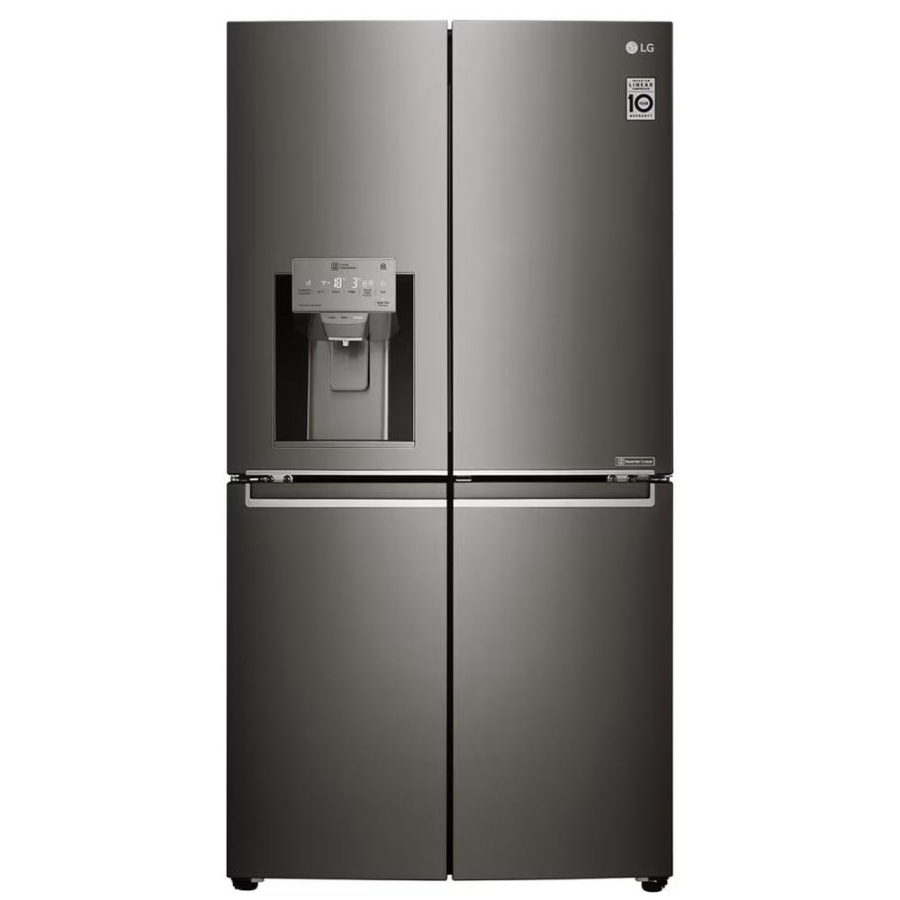 LG GF-D708BSL 708L French Door Fridge with Door-in-Door® in Black Stainless Steel - Factory Seconds