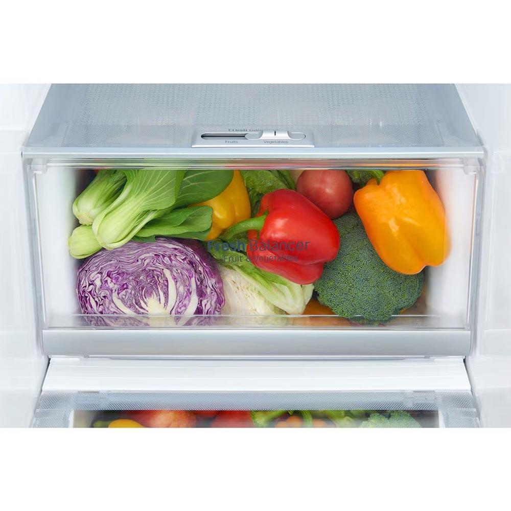 LG GS-D665BSL 665L Side by Side Fridge with Door-in-Door® in Black Stainless Steel - Factory Seconds