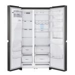 LG GS-D665BSL 665L Side by Side Fridge with Door-in-Door® in Black Stainless Steel - Factory Seconds