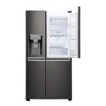LG GS-D665BSL 665L Side by Side Fridge with Door-in-Door® in Black Stainless Steel - Factory Seconds