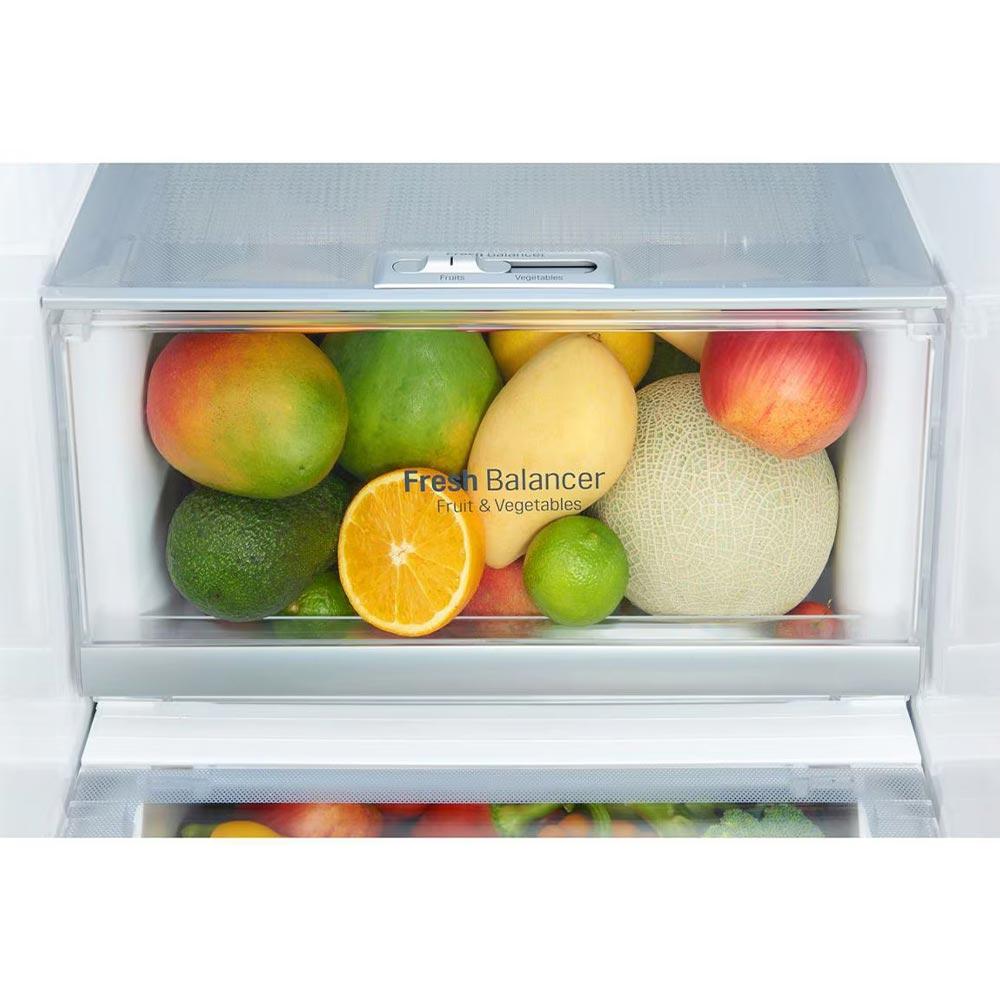 LG GS-D665BSL 665L Side by Side Fridge with Door-in-Door® in Black Stainless Steel - Factory Seconds