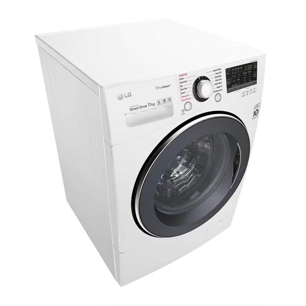 LG WD1411SBW 11kg Front Load Washing Machine with True Steam - Factory Seconds