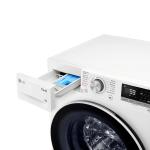LG WV5-1409W 9kg White Front Load Washing Machine with Steam - Factory Seconds