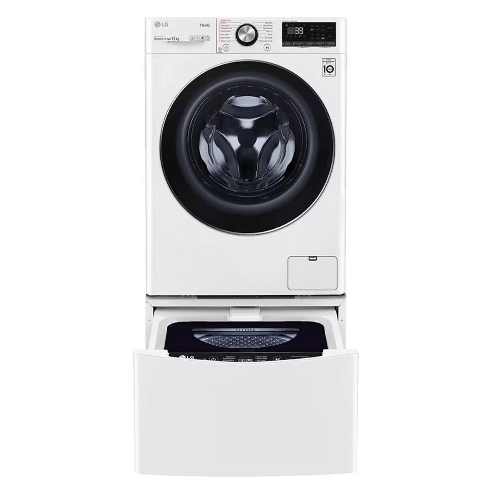 LG WV9-1412W-WTP20WY 14kg Washer TWINWash® System including MiniWasher - Carton Damaged