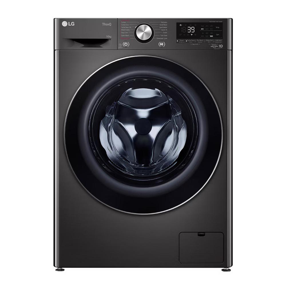 LG WV9-1610B 10kg Black Steel Front Load Washing Machine - Factory Seconds 2nd