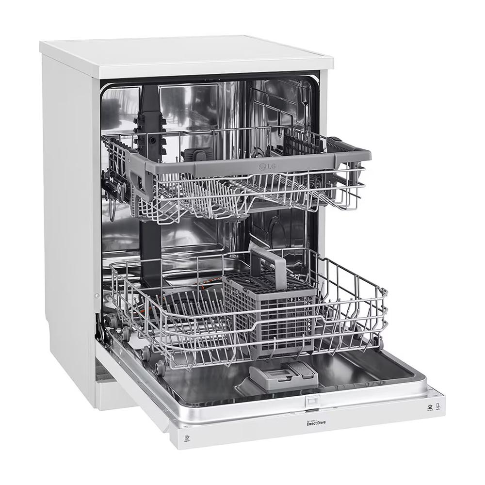 LG XD5B14WH 14 Place QuadWash Dishwasher White - Carton Damaged
