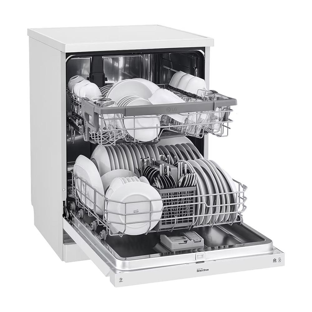 LG XD5B14WH 14 Place QuadWash Dishwasher White - Carton Damaged