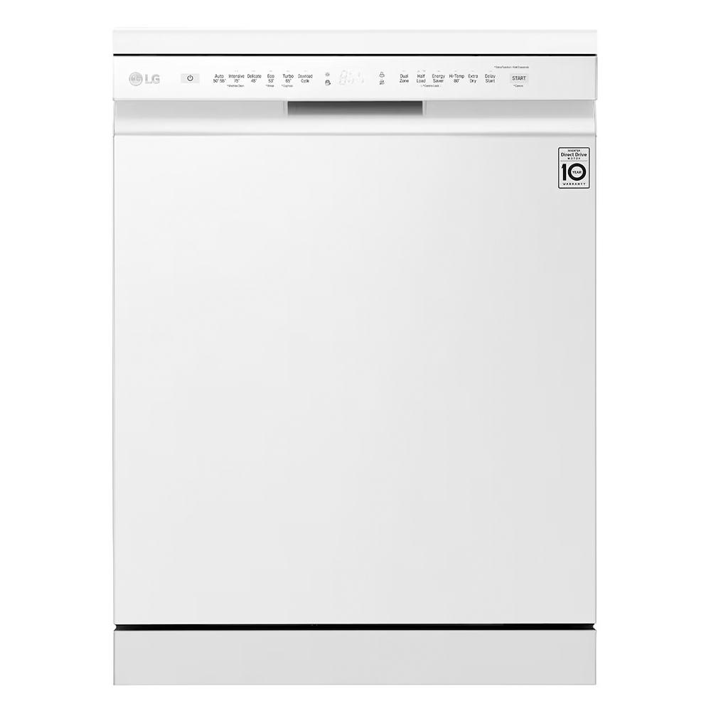 LG XD5B14WH 14 Place QuadWash Dishwasher White - Factory Seconds