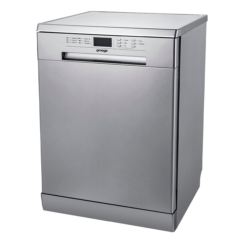 Omega ODW717X 60cm Stainless Steel Freestanding Dishwasher - Factory Seconds