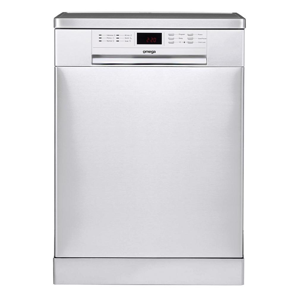 Omega ODW717X 60cm Stainless Steel Freestanding Dishwasher - Factory Seconds