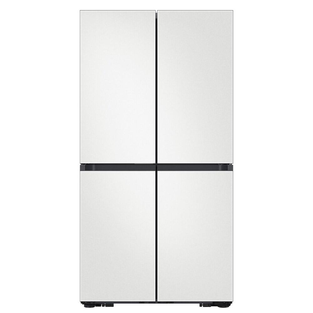 Samsung SRFX7600W 648L BESPOKE Cotta White French Door Refrigerator - Carton Damaged