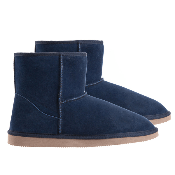 Brand New Royal Comfort Womens Ugg Camel Slipper Boots - Navy